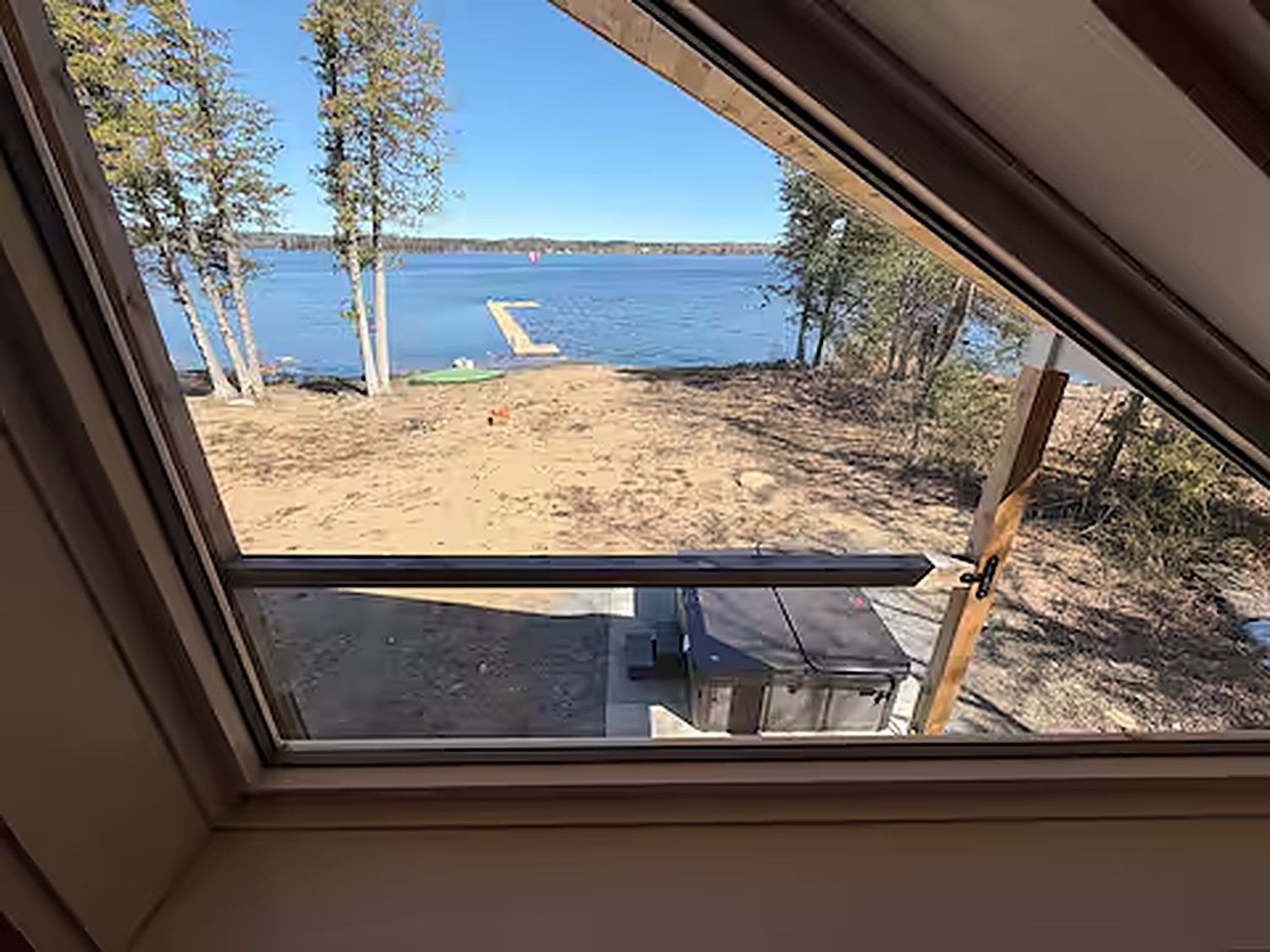 Lake view window